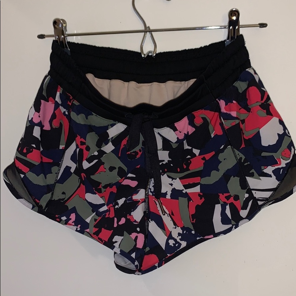 Lululemon running shorts, size 8